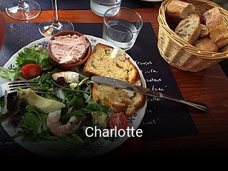 Charlotte réservation de table