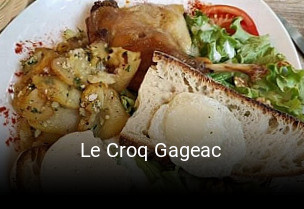 Le Croq Gageac réservation