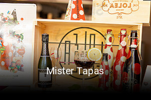 Mister Tapas réservation de table