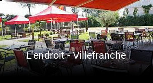 L'endroit - Villefranche réservation de table
