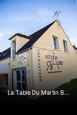 La Table Du Martin Bel Air réservation