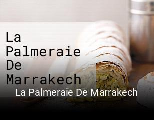 La Palmeraie De Marrakech réservation
