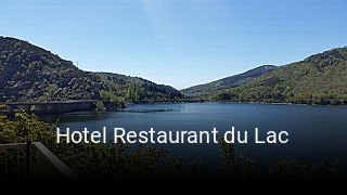 Hotel Restaurant du Lac réservation de table