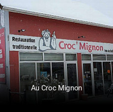 Au Croc Mignon réservation en ligne