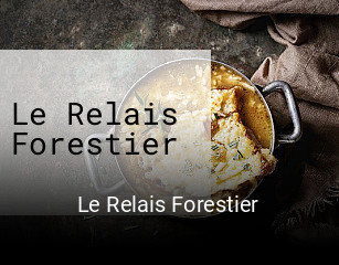 Le Relais Forestier réservation en ligne