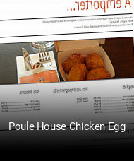 Poule House Chicken Egg réservation de table