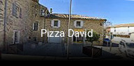 Pizza David réservation de table