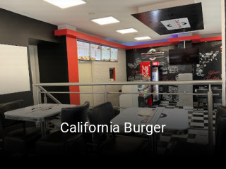 California Burger réservation