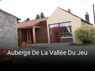 Auberge De La Vallée Du Jeu réservation de table