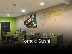 Réserver une table chez Komaki Sushi maintenant