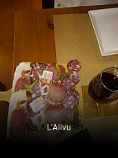 Réserver une table chez L'Alivu maintenant