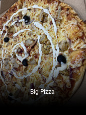 Big Pizza réservation de table