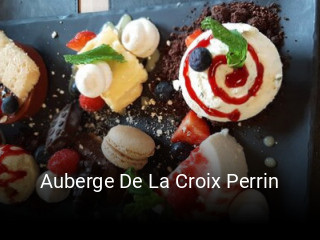 Réserver une table chez Auberge De La Croix Perrin maintenant