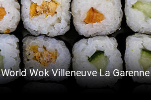 World Wok Villeneuve La Garenne réservation de table