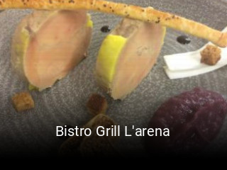 Bistro Grill L'arena réservation de table