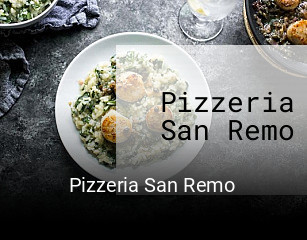 Pizzeria San Remo réservation en ligne