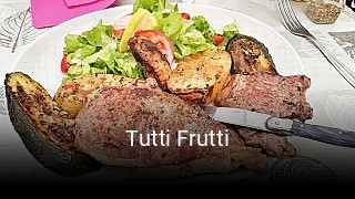 Tutti Frutti réservation de table