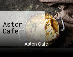 Aston Cafe réservation en ligne