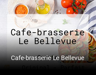 Cafe-brasserie Le Bellevue réservation de table