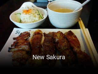 New Sakura réservation de table