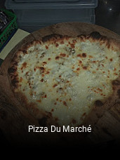 Pizza Du Marché réservation de table