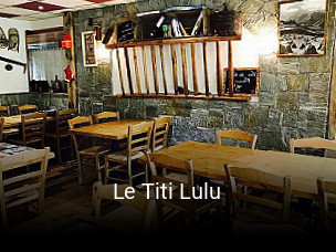 Le Titi Lulu réservation de table