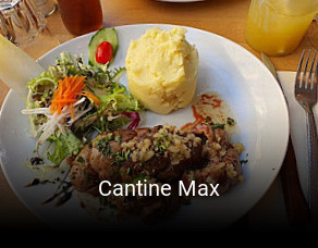 Cantine Max réservation de table