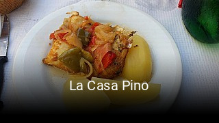 Réserver une table chez La Casa Pino maintenant