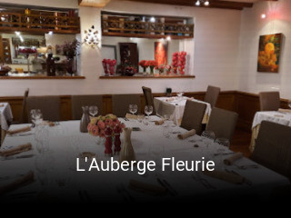 L'Auberge Fleurie réservation de table