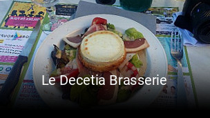 Le Decetia Brasserie réservation de table