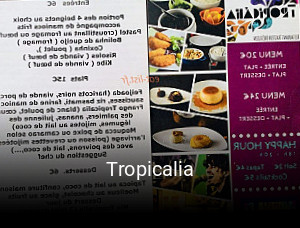 Tropicalia réservation de table