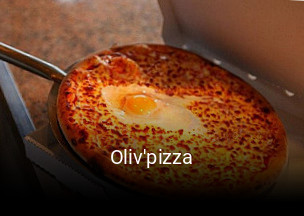 Oliv'pizza réservation en ligne