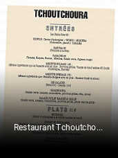 Restaurant Tchoutchoura réservation en ligne