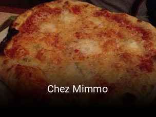 Chez Mimmo réservation de table