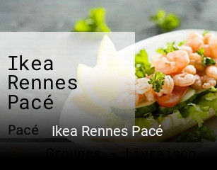 Ikea Rennes Pacé réservation de table
