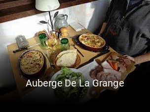 Réserver une table chez Auberge De La Grange maintenant