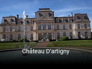 Château D'artigny réservation en ligne