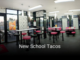 New School Tacos réservation en ligne