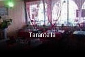 Tarantella réservation de table
