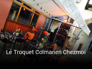 Réserver une table chez Le Troquet Colmarien Chezmoi maintenant
