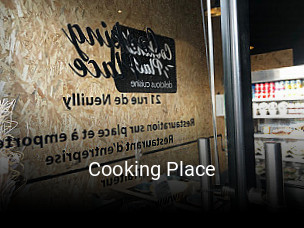 Cooking Place réservation