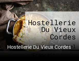 Hostellerie Du Vieux Cordes réservation