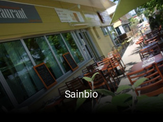 Réserver une table chez Sainbio maintenant