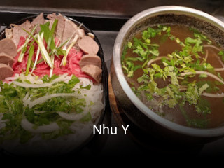 Nhu Y réservation de table