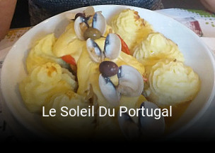 Le Soleil Du Portugal réservation de table