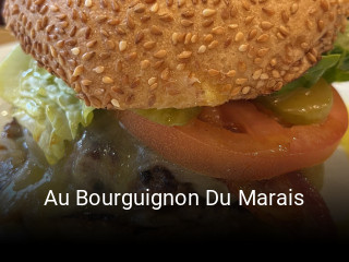 Au Bourguignon Du Marais réservation de table