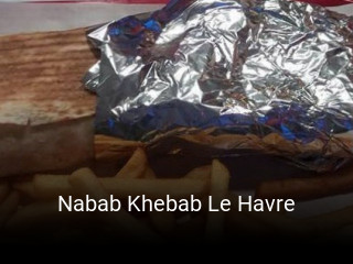 Nabab Khebab Le Havre réservation en ligne