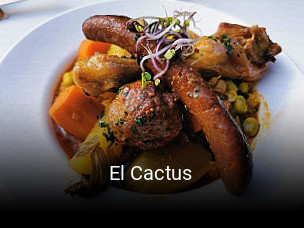 El Cactus réservation en ligne