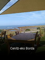 Cenitz-eko Borda réservation de table