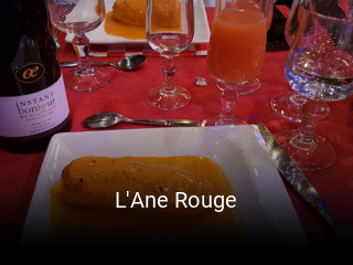 L'Ane Rouge réservation de table